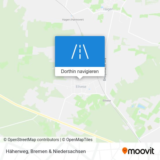 Häherweg Karte