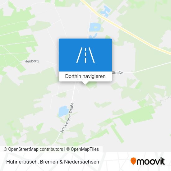 Hühnerbusch Karte