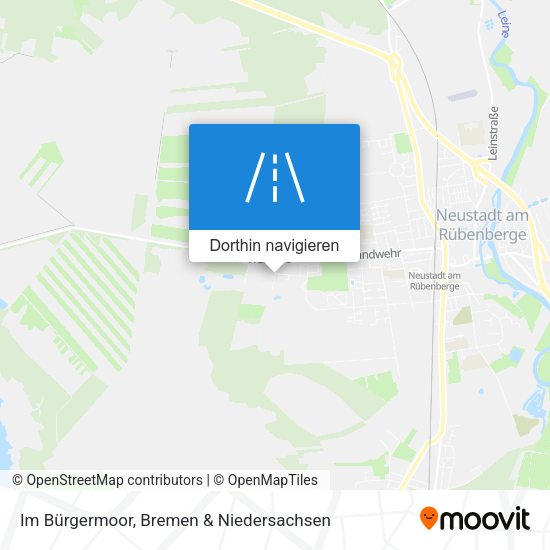 Im Bürgermoor Karte