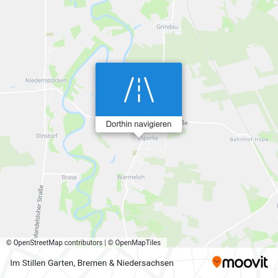 Im Stillen Garten Karte