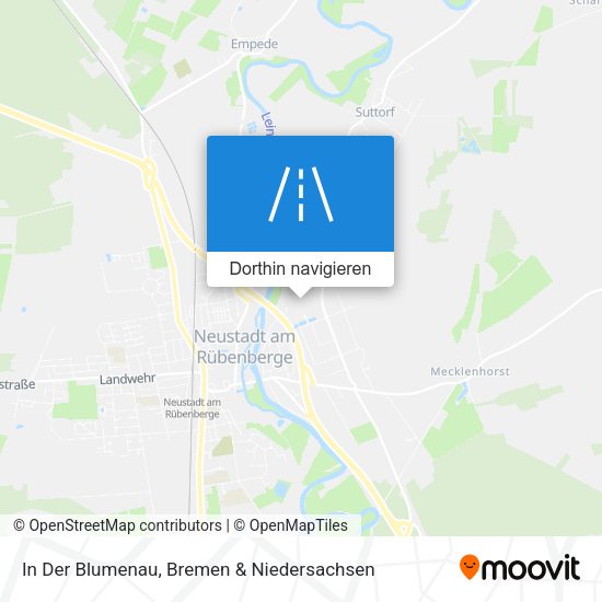 In Der Blumenau Karte