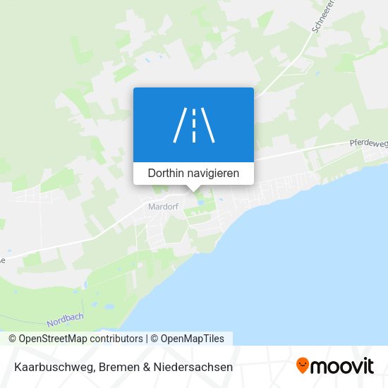 Kaarbuschweg Karte
