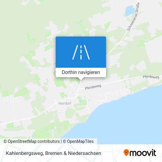 Kahlenbergsweg Karte
