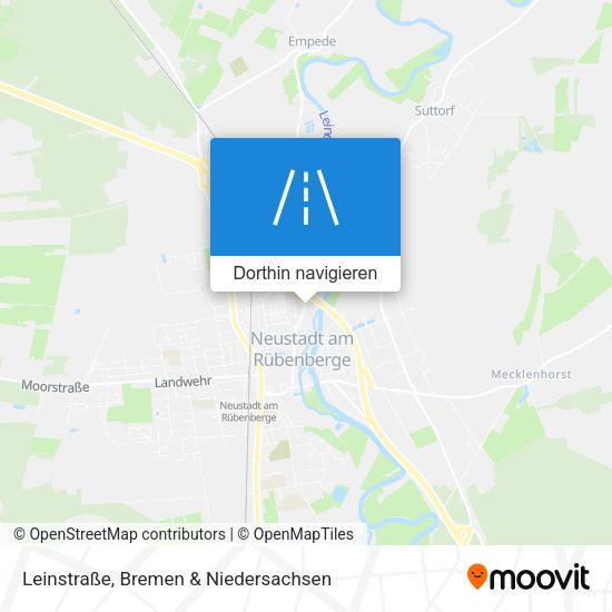 Leinstraße Karte