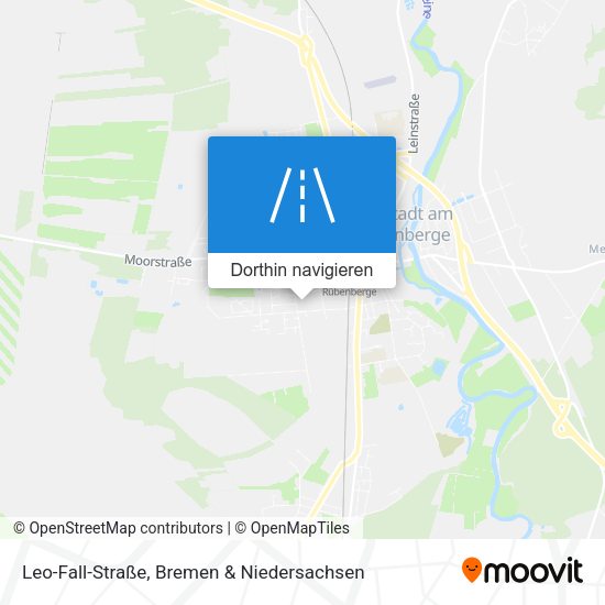 Leo-Fall-Straße Karte