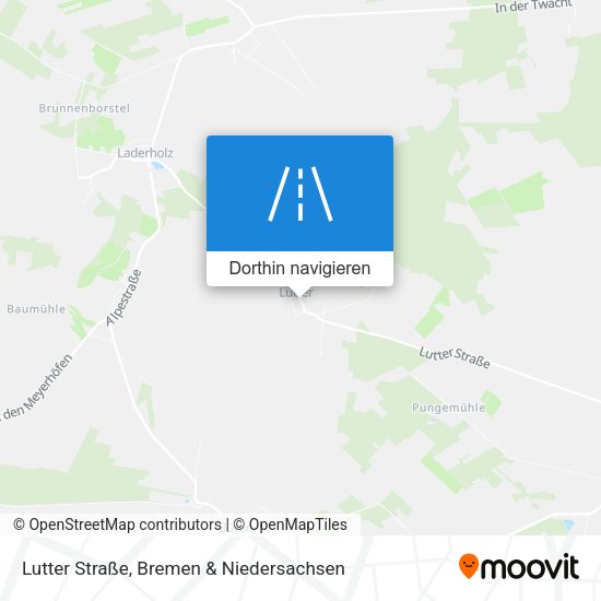 Lutter Straße Karte