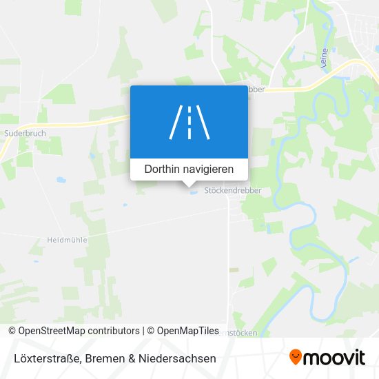 Löxterstraße Karte