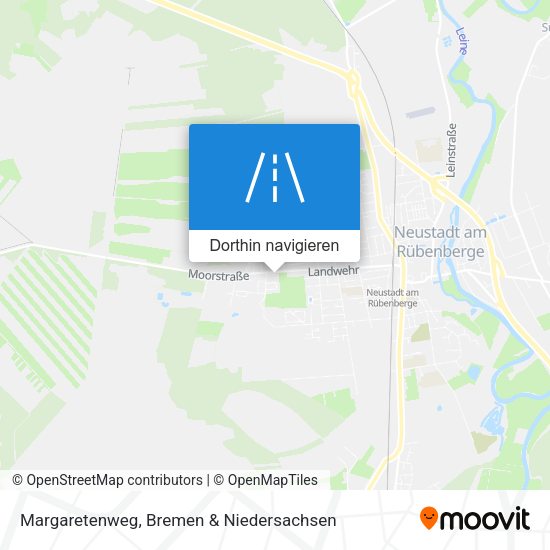Margaretenweg Karte