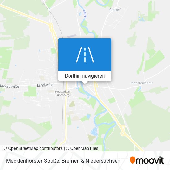 Mecklenhorster Straße Karte