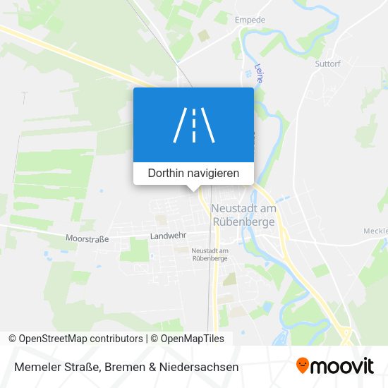 Memeler Straße Karte
