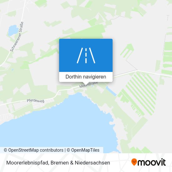 Moorerlebnispfad Karte