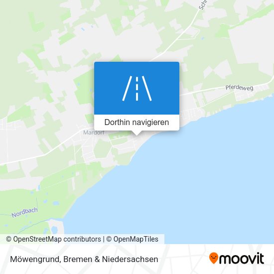 Möwengrund Karte