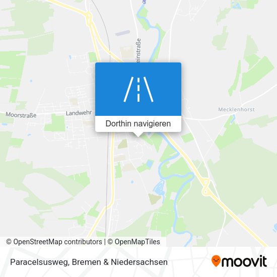 Paracelsusweg Karte
