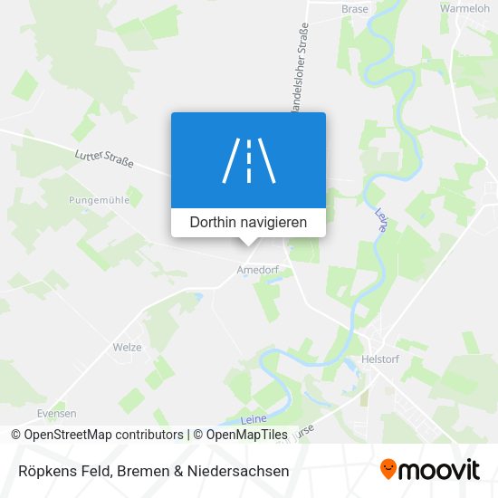 Röpkens Feld Karte