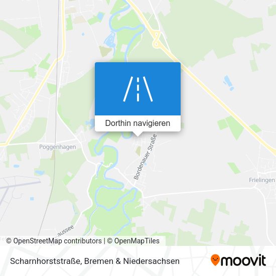 Scharnhorststraße Karte
