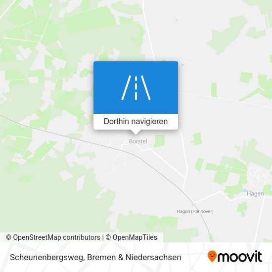 Scheunenbergsweg Karte