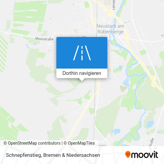 Schnepfenstieg Karte