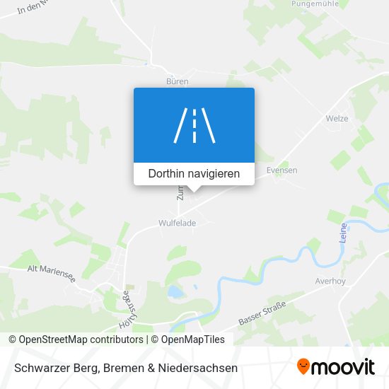 Schwarzer Berg Karte
