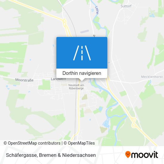 Schäfergasse Karte