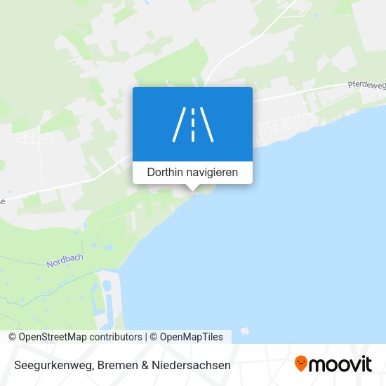 Seegurkenweg Karte