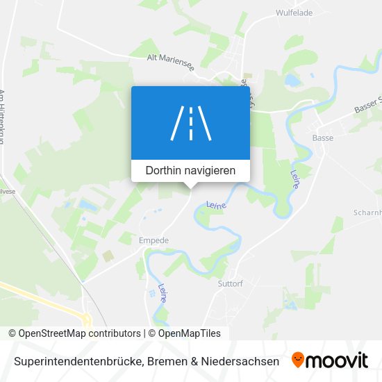 Superintendentenbrücke Karte