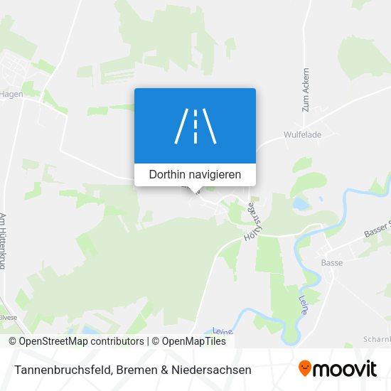 Tannenbruchsfeld Karte