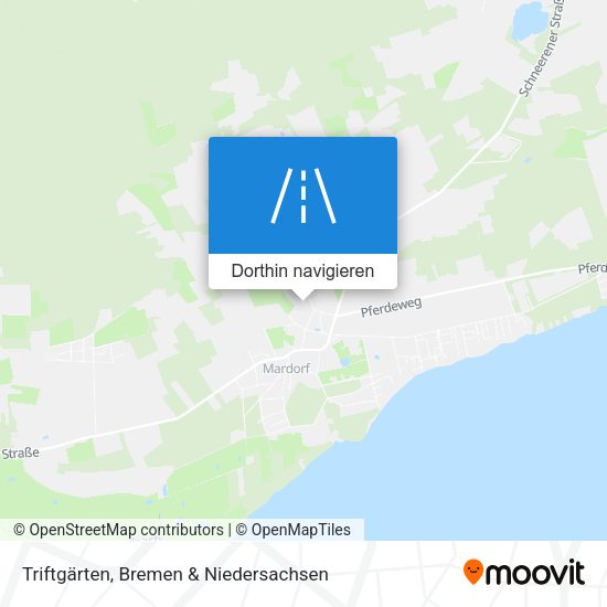 Triftgärten Karte