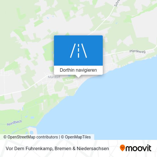 Vor Dem Fuhrenkamp Karte