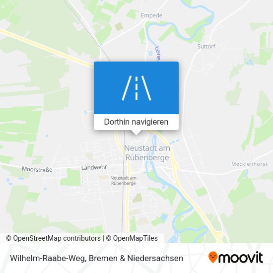 Wilhelm-Raabe-Weg Karte
