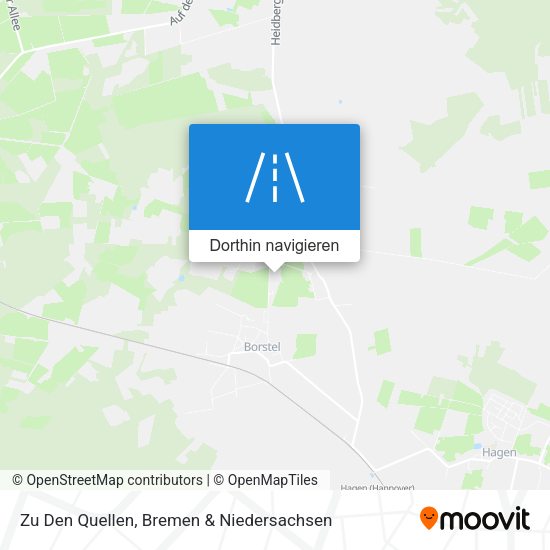 Zu Den Quellen Karte