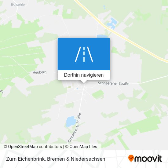 Zum Eichenbrink Karte