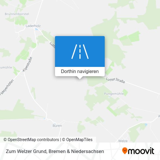 Zum Welzer Grund Karte