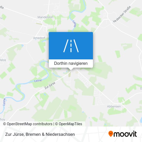 Zur Jürse Karte