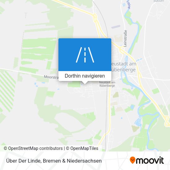 Über Der Linde Karte