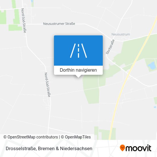 Drosselstraße Karte