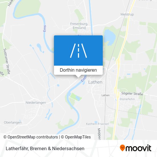 Latherfähr Karte