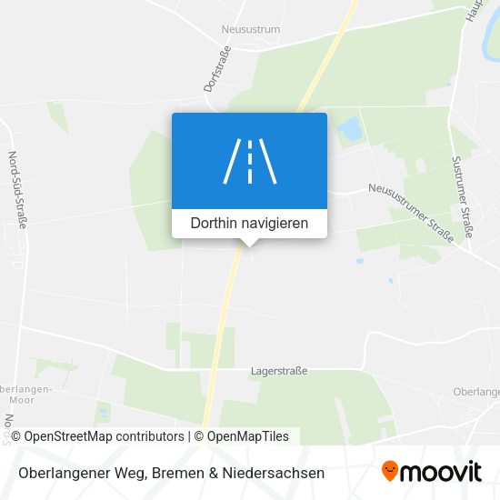 Oberlangener Weg Karte
