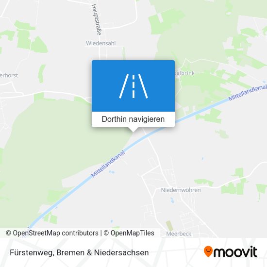 Fürstenweg Karte