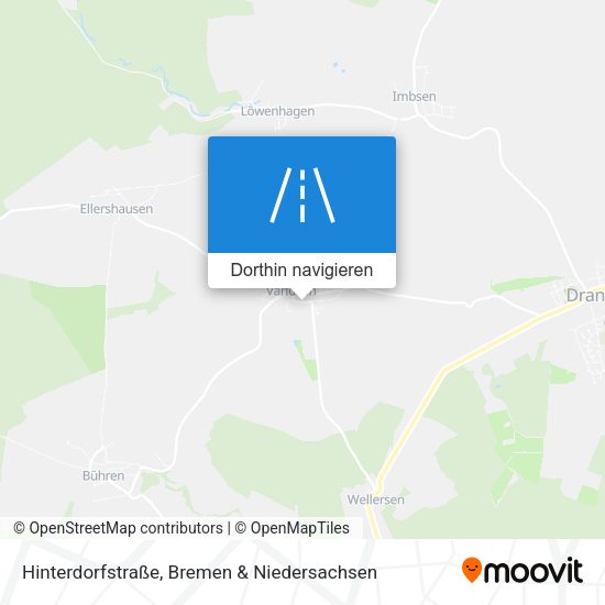 Hinterdorfstraße Karte