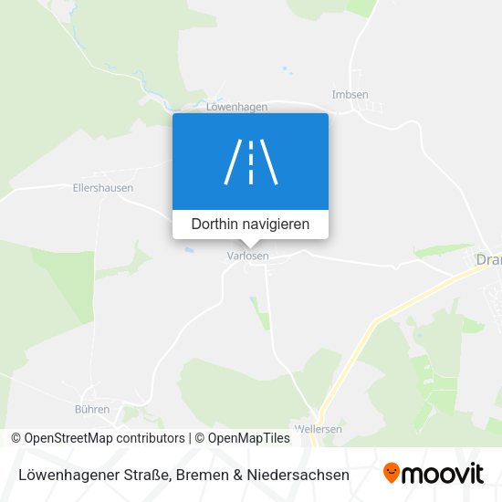 Löwenhagener Straße Karte