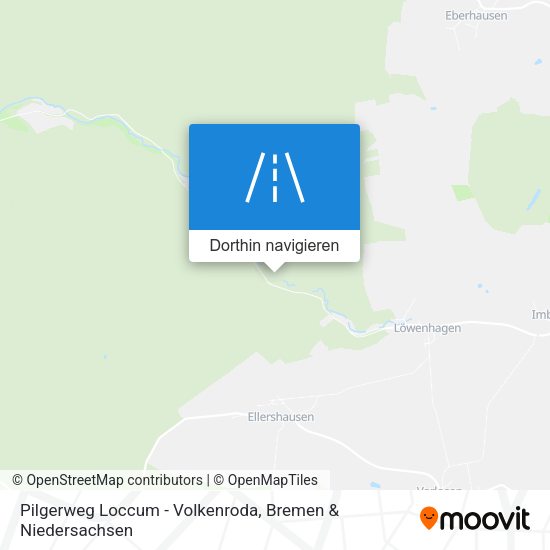 Pilgerweg Loccum - Volkenroda Karte