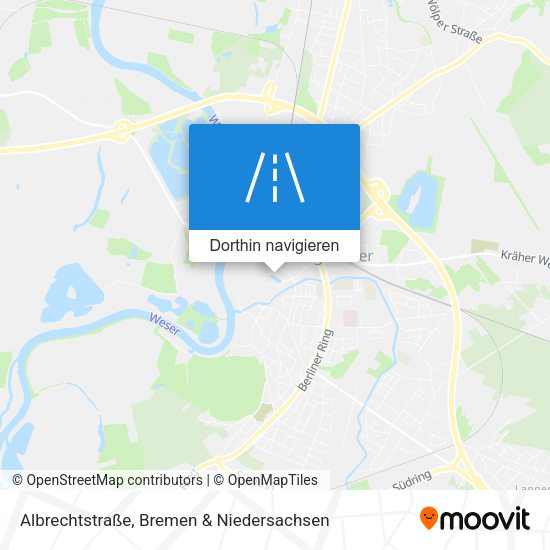 Albrechtstraße Karte
