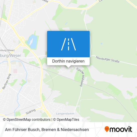 Am Führser Busch Karte