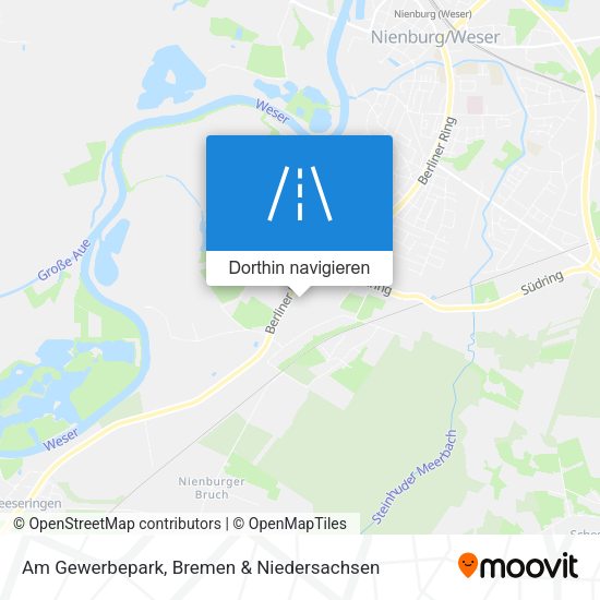 Am Gewerbepark Karte