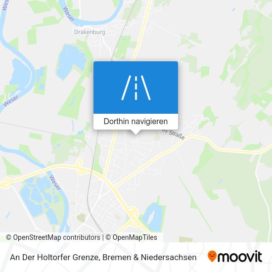 An Der Holtorfer Grenze Karte