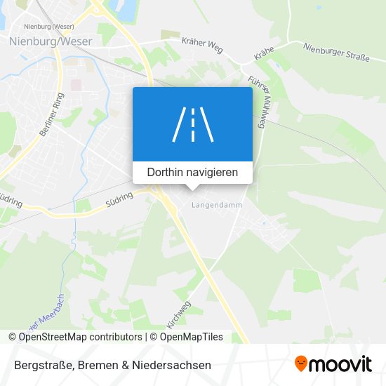 Bergstraße Karte