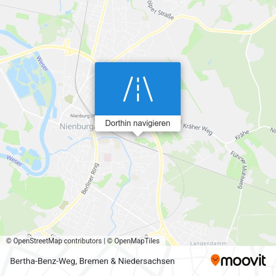 Bertha-Benz-Weg Karte