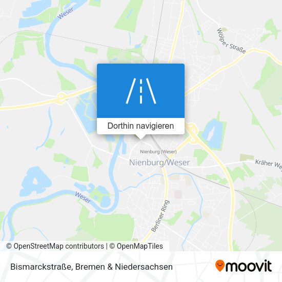 Bismarckstraße Karte