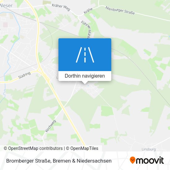 Bromberger Straße Karte