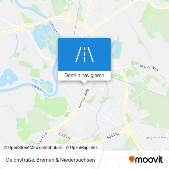 Deichstraße Karte